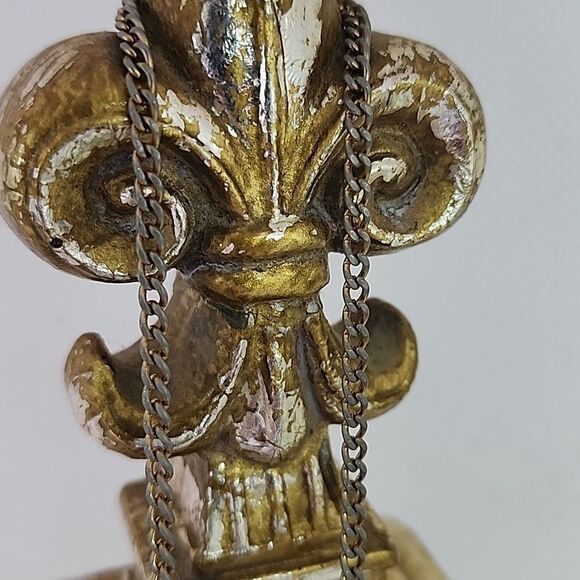 Vintage 1974 Elizabeth II Carved Out Coin Necklace - Picture 5 of 6